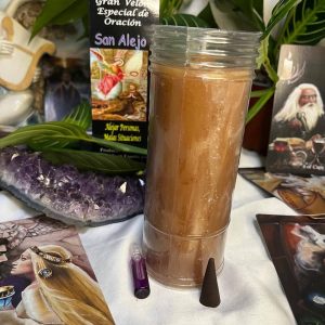 Velón San Alejo Herboreo Ritualizado (Alejamiento de malas influencias)