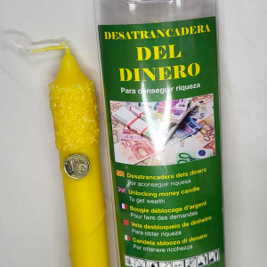 Veladora Desatrancadera del Dinero