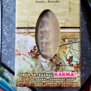 JABÓN AZUFRE 100gr. (PROTEGERSE CONTRA LA NEGATIVIDAD)