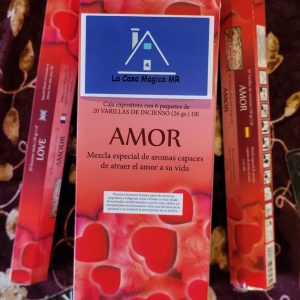 INCIENSO AMOR HEXAGONAL