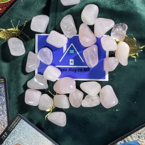 PIEDRA DE CUARZO ROSA (RITUALIZADA)