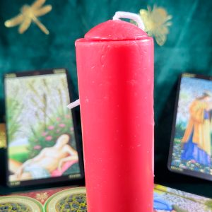 Vela Torpedo del Deseo 3,3 X 12 Efecto Poom! - Rojo