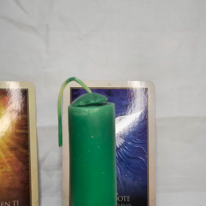 Vela Torpedo del Deseo 3,3 X 12 Efecto Poom! - Verde