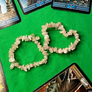 Pulsera de Cuarzo Rosa Ritualizada