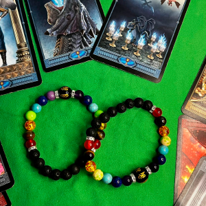 Pulsera de 7 Chakras con Turmalina